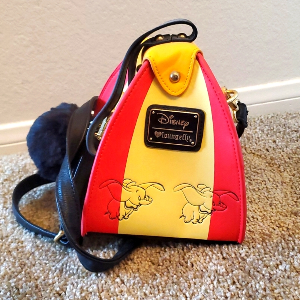 Lounge, Dumbo, Disney bag, red, yellow, black, small